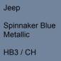 Preview: Jeep, Spinnaker Blue Metallic, HB3 / CH.